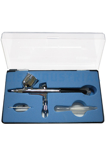 Prenosná striekacia pištoľ so vzduchovou kefou ABS-130 0,3 mm 7CC pre remeselníkov